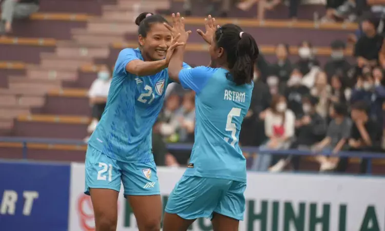 India off to a flying start in AFC U-20 Womens Asian Cup Qualifiers India off to a flying start in AFC U-20 Womens Asian Cup Qualifiers