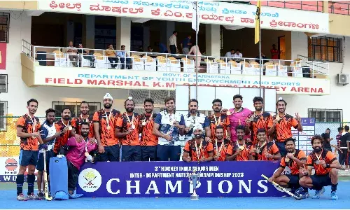PSPB wins Senior Inter Department Hockey National Championship