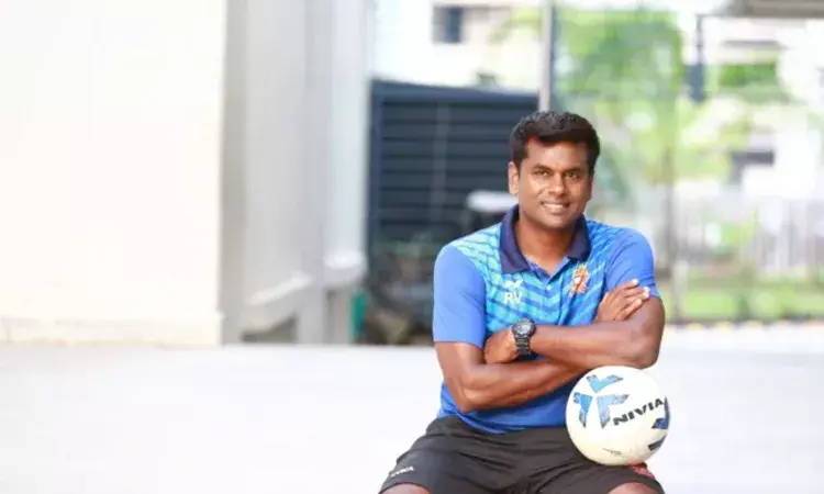 Raman Vijayan, football Raman Vijayan, football