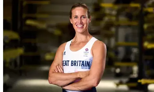 Olympic rowing champion Helen Glover aiming for Paris Games Olympic rowing champion Helen Glover aiming for Paris Games