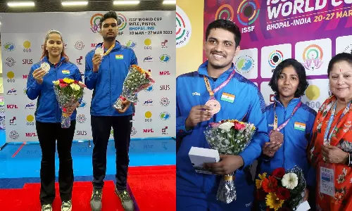 ISSF World Cup: India bag two more medals in Bhopal