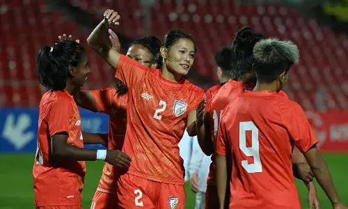 India storms into second round of  AFC Womens Olympic Qualifiers