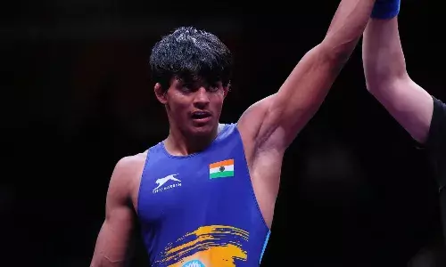 Asian Wrestling Cship: Vikas wins 72kg GR bronze