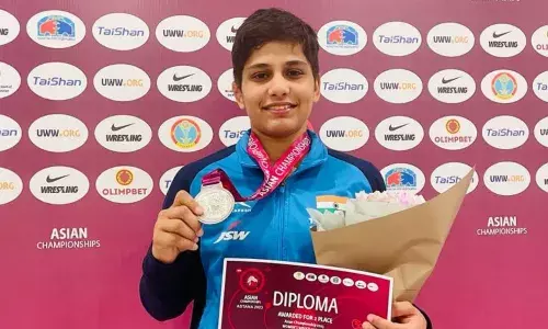 Asian Wrestling Cships: Antim Panghal wins silver, four others win bronze