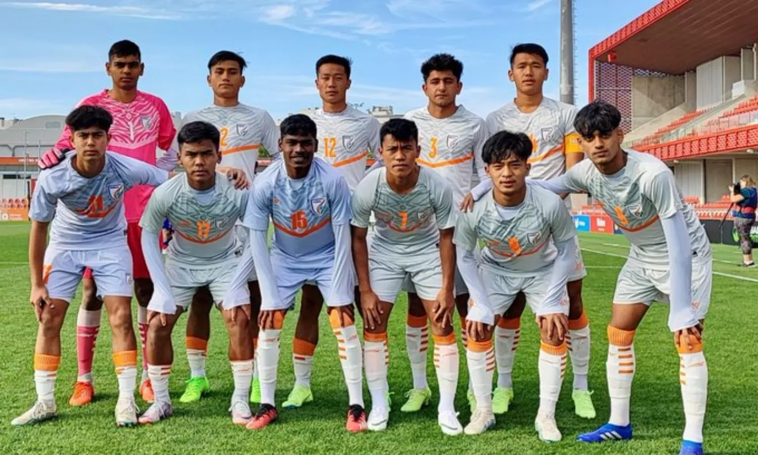 India U-17 wins big against Atletico Madrid U-16