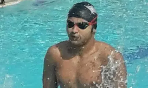 Aryan equals world record in first attempt at Sea of Galilee in Israel Aryan equals world record in first attempt at Sea of Galilee in Israel