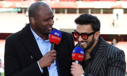 WATCH: Fanboy Ranveer Singh meets Arsene Wenger, Arsenal legends in UK