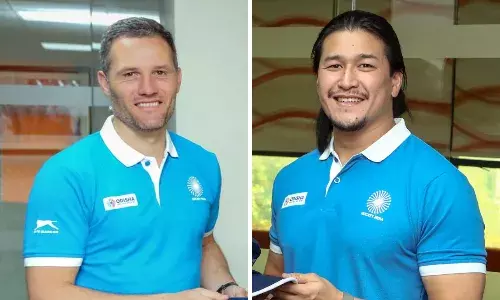 Newly-appointed support staff Rhett Halkett, Alan Tan join Indian mens hockey team