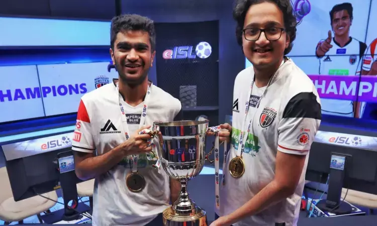 Saransh-Emaad duo helps NorthEast United win eISL 2023 title