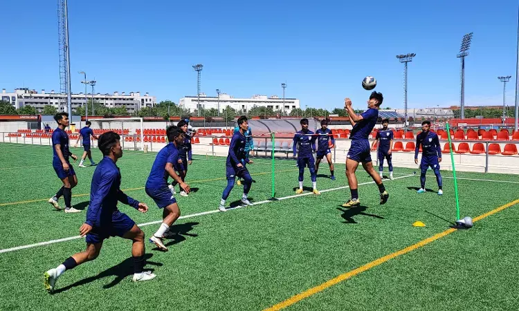 India U17 loses 1-3 to Getafe U18 India U17 loses 1-3 to Getafe U18