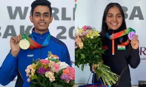 ISSF World Cup: Hriday, Nancy win maiden WC medals as they clinch silver