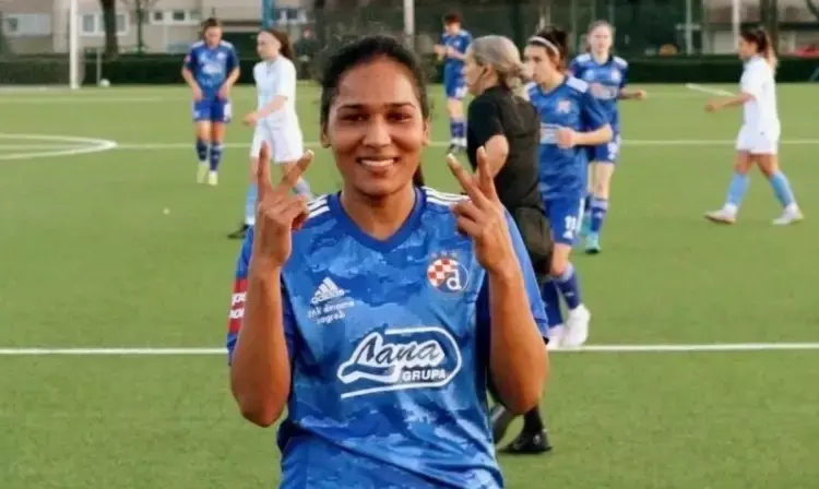 Jyoti Chauhan becomes first Indian to score hat-trick in European top division Jyoti Chauhan becomes first Indian to score hat-trick in European top division