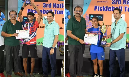 Kuldip Mahajan, Sneha Patil claim singles titles National Ranking Pickleball tournament