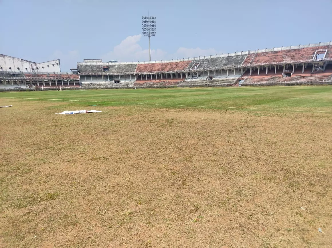 EMS Stadium before Super Cup (Image via Athul Cherukat)