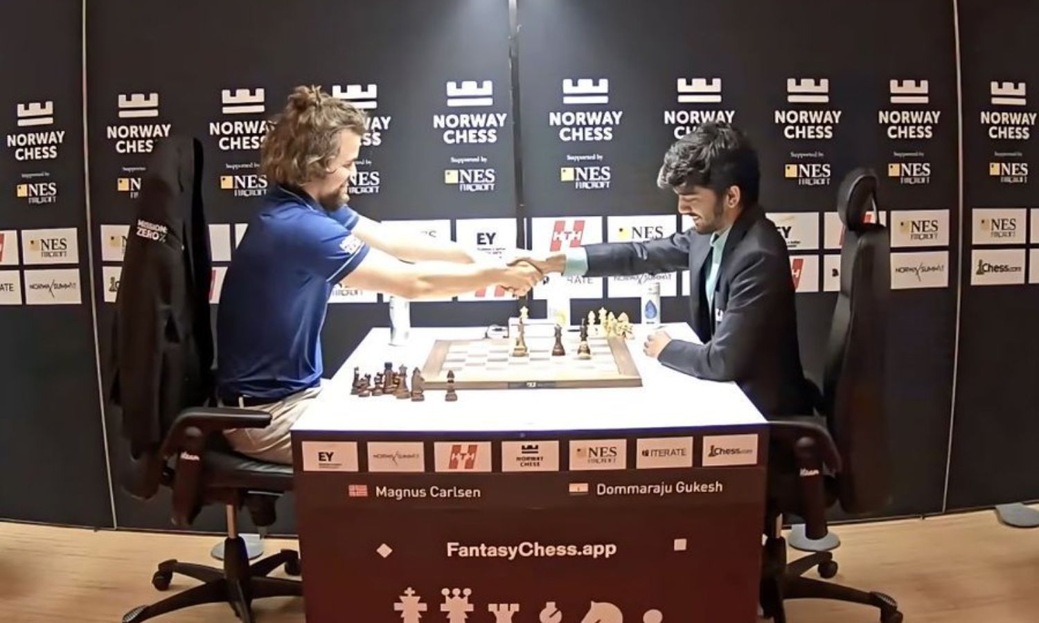 magnus carlsen: D Gukesh: Youngest to beat World Chess Champion Magnus  Carlsen - The Economic Times