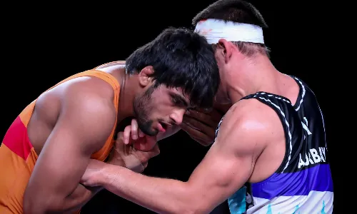 Medal-less second day for India in Bishkek; Sajan loses bronze match