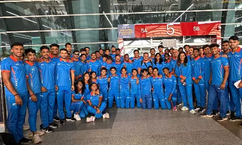 Athletes leave for Korea but their poles remain stuck at Delhi airport
