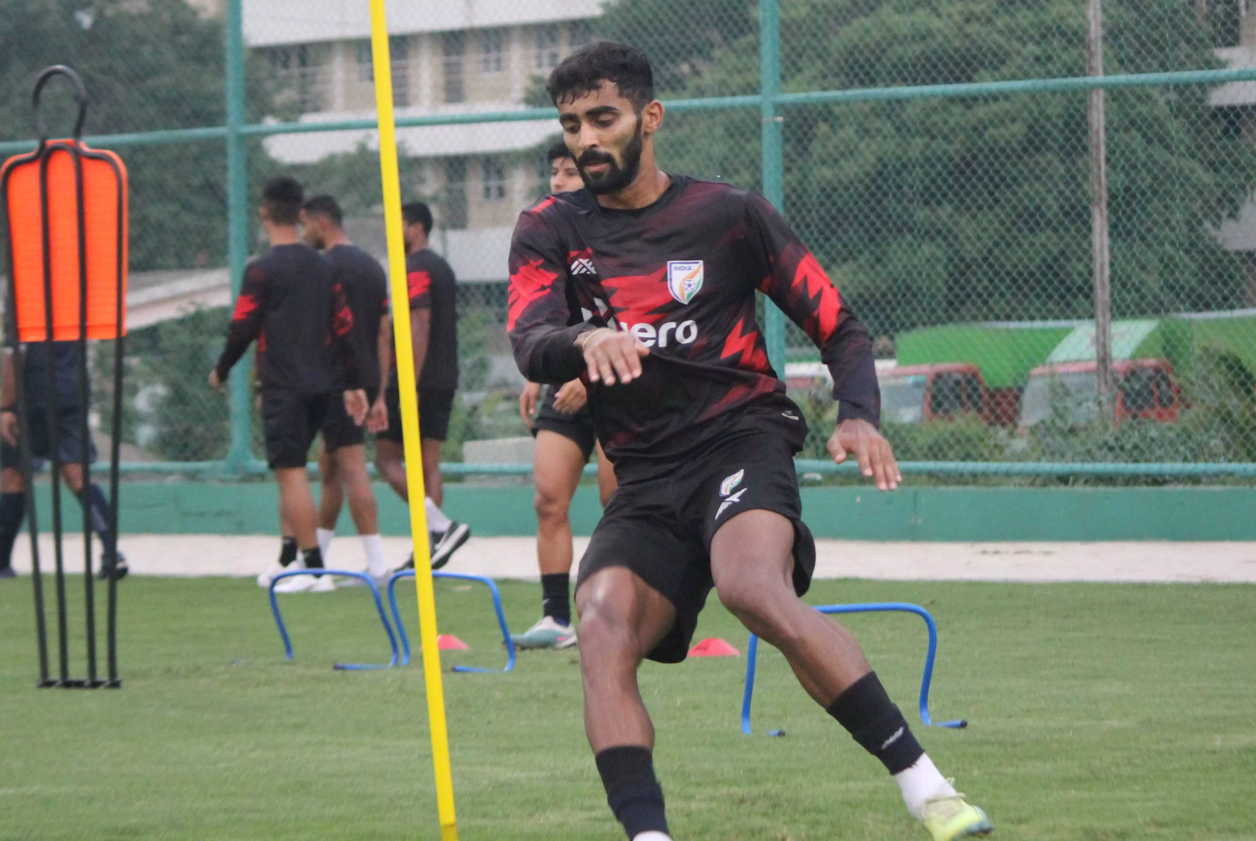 Akash Mishra in training