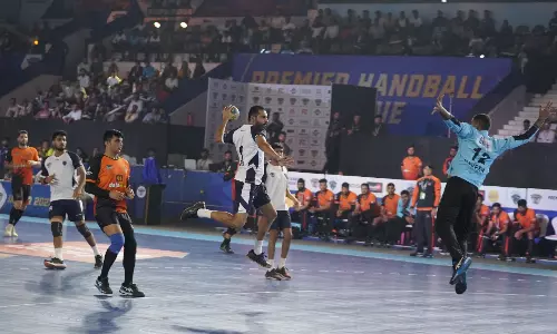 Premier Handball League: Rajasthan Patriots, Telugu Talons start with wins Premier Handball League: Rajasthan Patriots, Telugu Talons start with wins