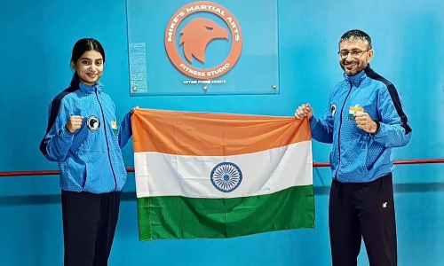 Kolkatas Rishika, born to two black belts, brings glory to India in Europe
