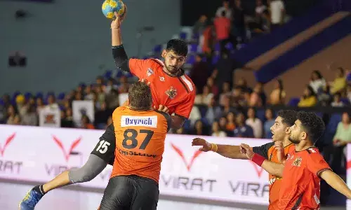 Premier Handball League: Maharashtra Ironmen continue their winning run Premier Handball League: Maharashtra Ironmen continue their winning run