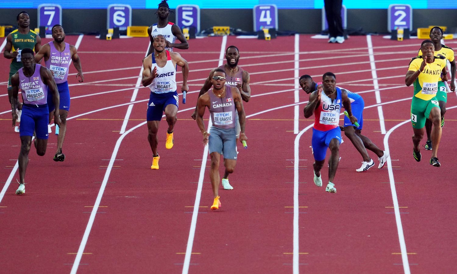 What Are The Different Relay Races In Athletics 