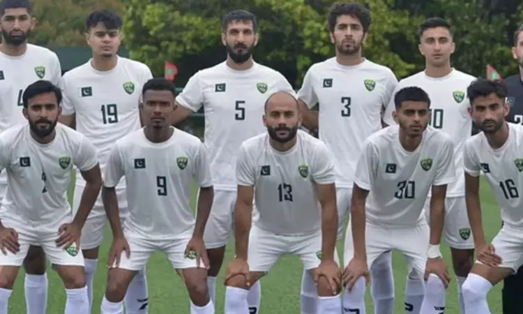 Pakistan football team issued visa for SAFF Championship in Bengaluru Pakistan football team issued visa for SAFF Championship in Bengaluru