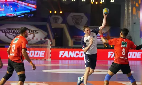 Premier Handball League: Rajasthan Patriots qualifies for semi-finals Premier Handball League: Rajasthan Patriots qualifies for semi-finals