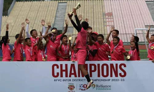 1500 kids from Mizoram take part in 1st season of RFYC Naupang League