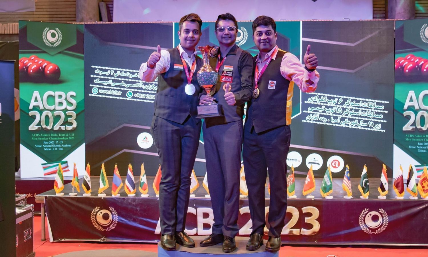 India B Clinches Gold Medal In Asian Team Snooker Championship