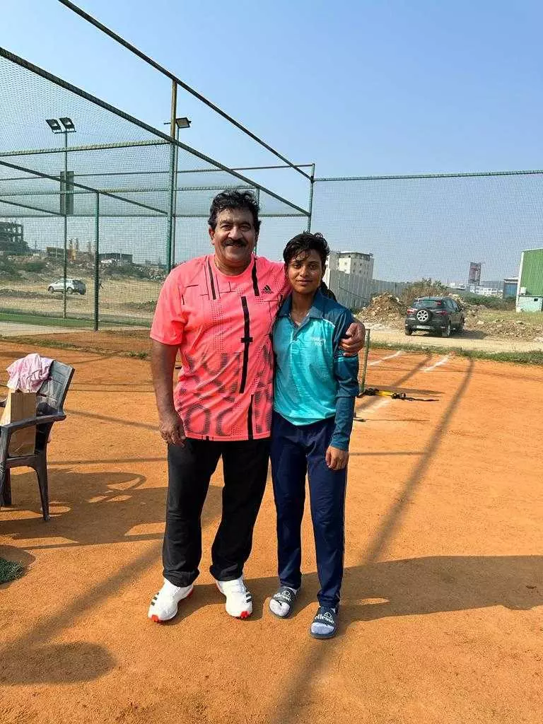 Mamatha Madiwala with V Chamundeswaranath 