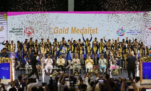 Special Olympics Bharat honours World Games medalists in grand ceremony