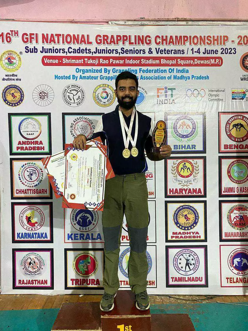Raghav Jamwal at National Championships 2023