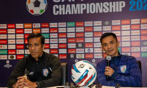 SAFF Championship: Never-say-die Chhetri roots for home support