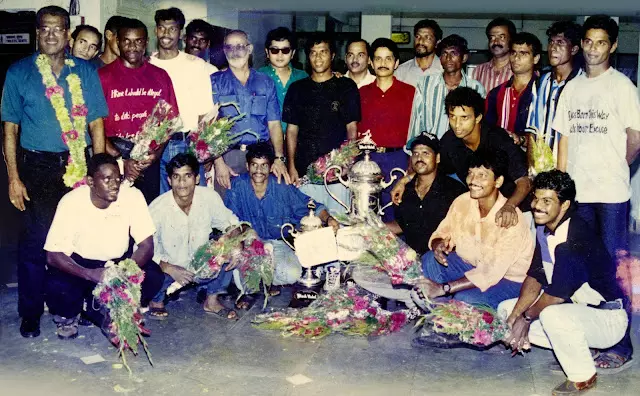 Goa welcomes the 1997 Federation Cup winners(Image via Gasper Crasto)
