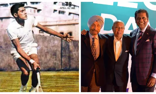Indian tennis legend who played mischief with Gandhi - Jaidip Mukerjea