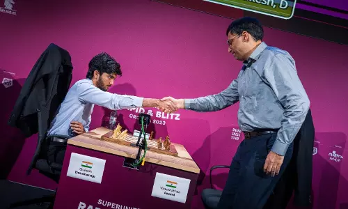 Mentor beats master: Gukesh stuns Viswanathan Anand