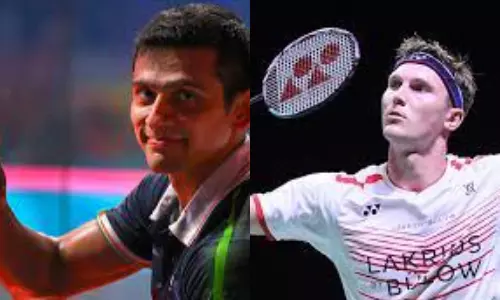 Saurav Ghosal challenges Viktor Axelsen to a squash showdown