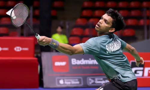 US Open: Sankar Muthusamy beats World No 32, Sai Praneeth runs World No 7 close