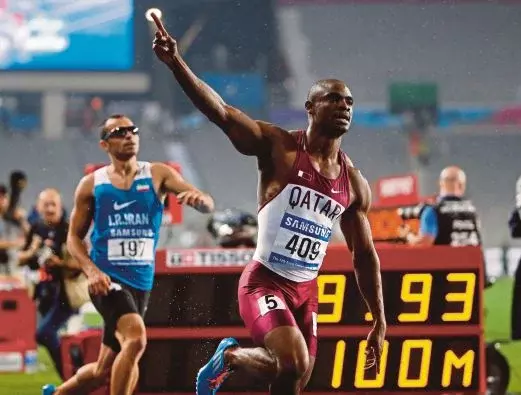 Nigerian-born athlete Femi Ogunode moved to Qatar only in 2009. He would go on to conquer the 200m and 400m at the 2010 Asian Games and the 100m and 200m at the 2014 Asian Games. He set the Asian record for the 100m discipline at the 2010 Asiad with a timing of 9.93s.