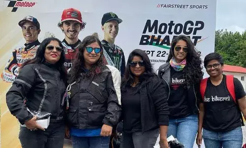 400 bikers kickstart Hyderabad Chapter of MotoGP Bharat’s city tour