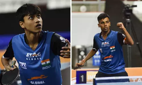 Asian Youth TT: India wins bronze medal in U-15, U-19 boys team events Asian Youth TT: India wins bronze medal in U-15, U-19 boys team events