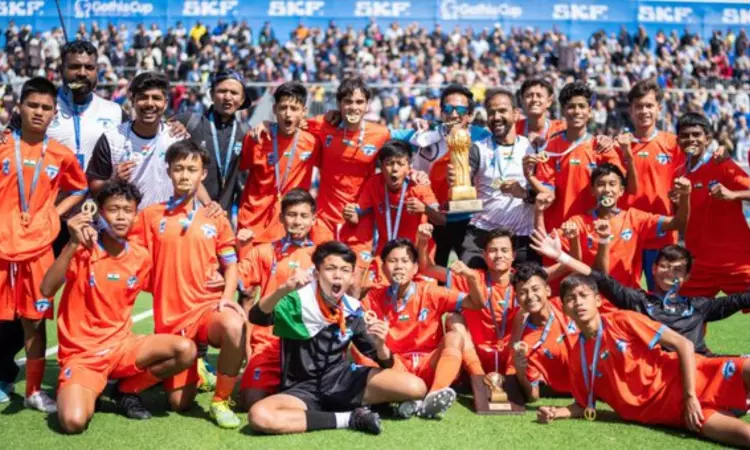 Minerva Academy becomes first-ever Indian club to win Gothia Cup 2023