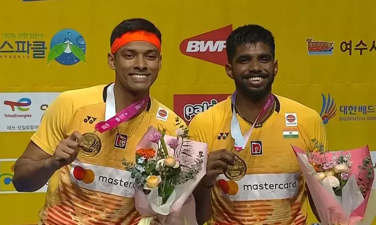 Satwik-Chirag outwits world no.1 to win Korea Open; rises as Indias biggest Olympic medal hope