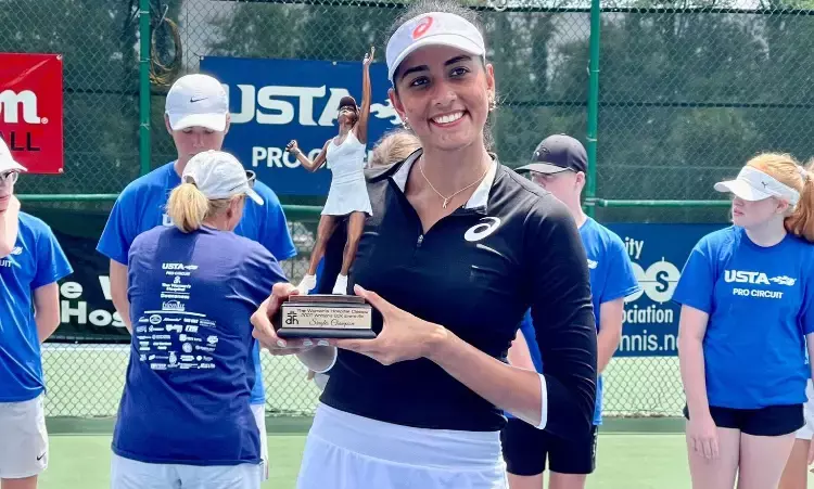 Karman Kaur Thandi wins W60 Evansville title, seals US Open qualifiers spot Karman Kaur Thandi wins W60 Evansville title, seals US Open qualifiers spot