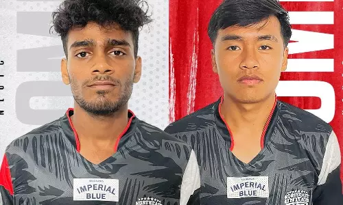 NorthEast United FC completes the signings of Fredy Chawngthansanga & Shighil Nambrath NorthEast United FC completes the signings of Fredy Chawngthansanga & Shighil Nambrath