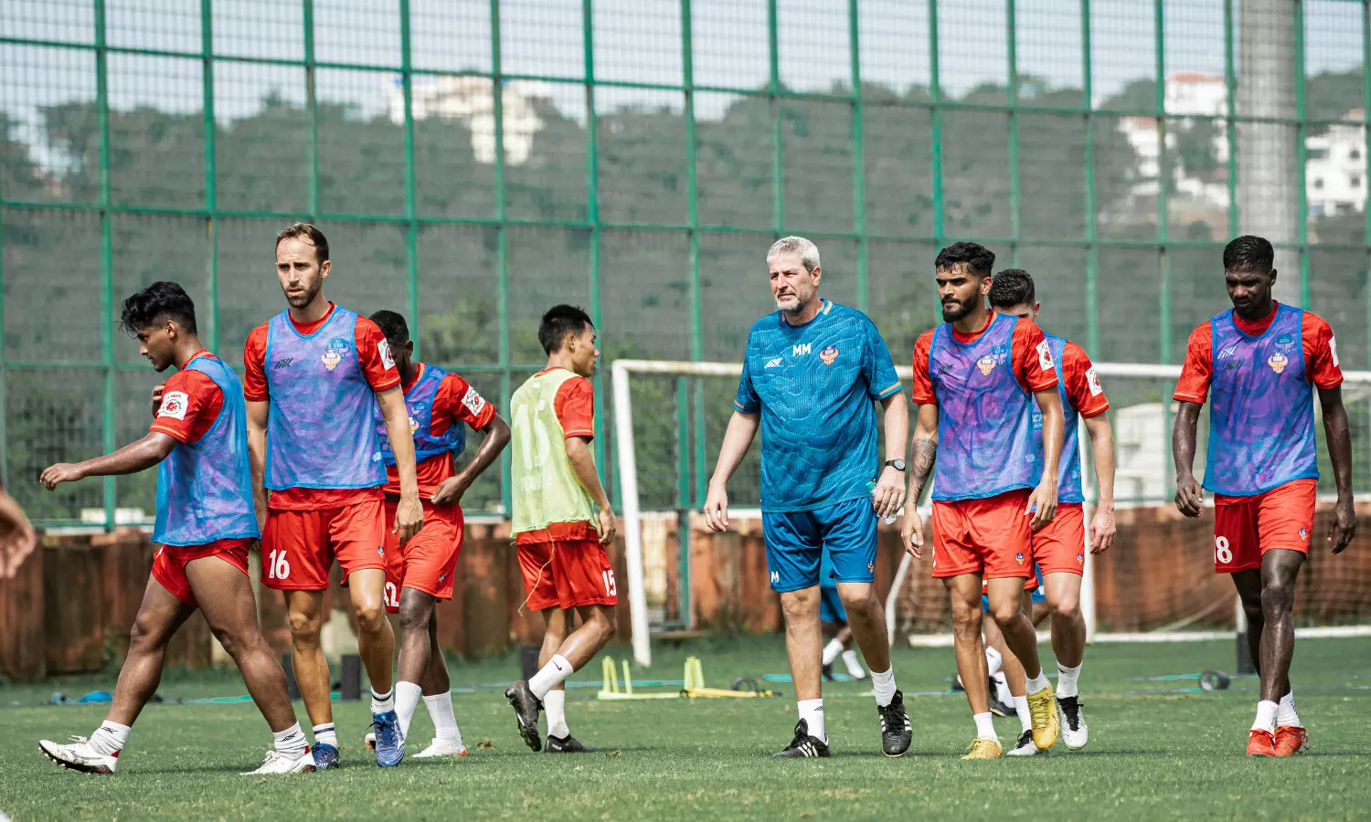 FC Goa in training( Image via FC Goa)