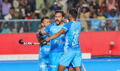 Asian Games Hockey: Indian mens team hammers Singapore 16-1; Harmanpreet scores four goals - Highlights
