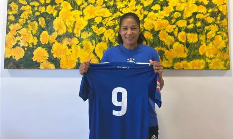 Jyoti Chouhan renews contract with Croatian club Dinamo Zagreb Jyoti Chouhan renews contract with Croatian club Dinamo Zagreb