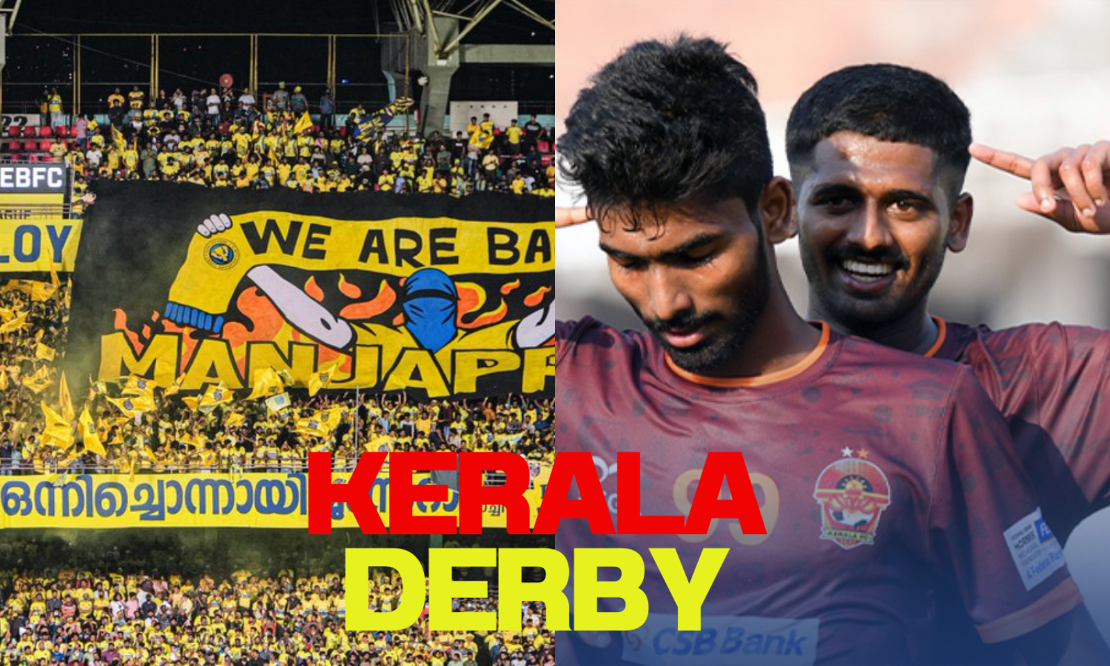Asia's biggest tiffo in kochi|Kerala blasters vs Bengaluru fc|Manjappada🥵💛|Donix  clash - YouTube